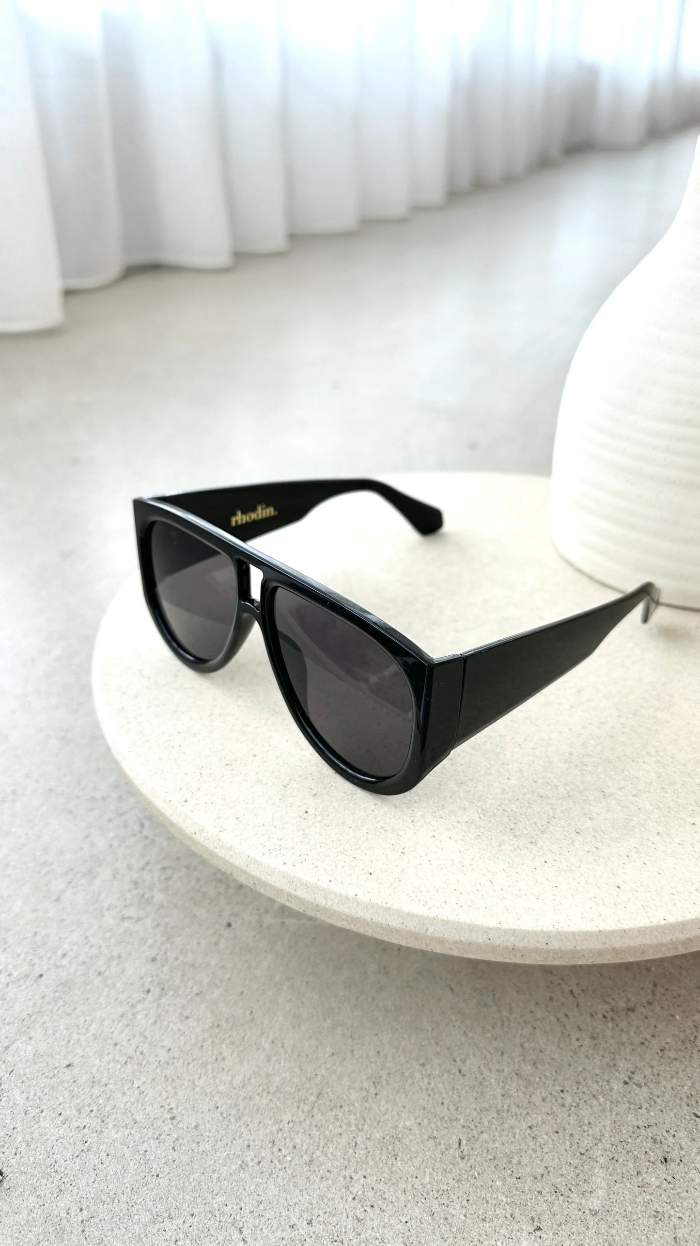 RC Shadow Aviator Sunglasses Black
