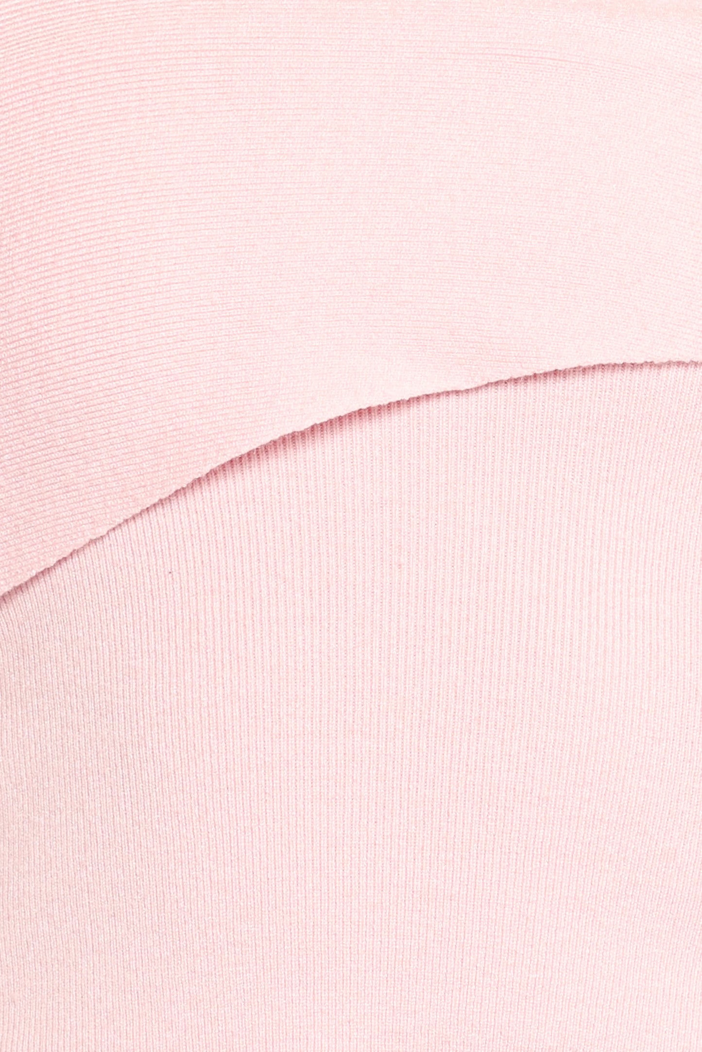 Charama Off Shoulder Knit Top Pink