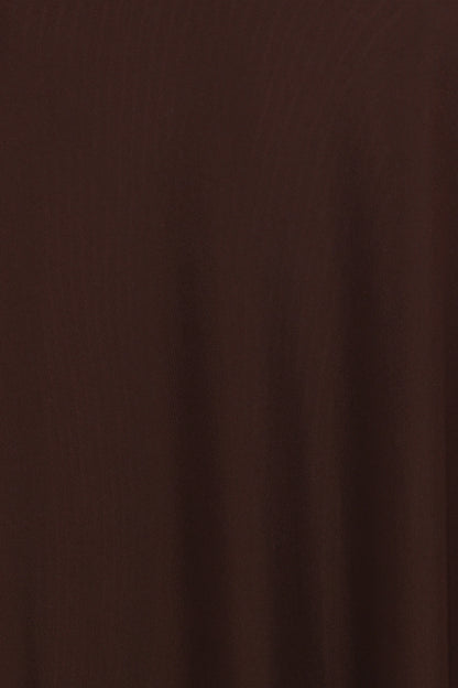 Charly One Shoulder Maxi Dress Brown