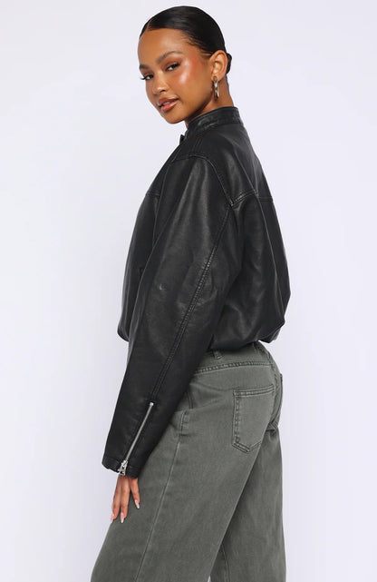 Put In Effort Jacket Black