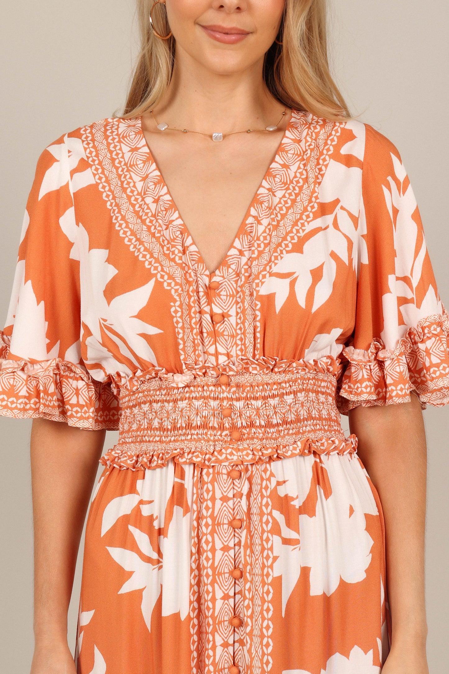 Silvio Maxi Dress Orange