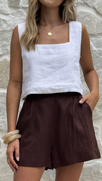 Tillie Shorts Brown