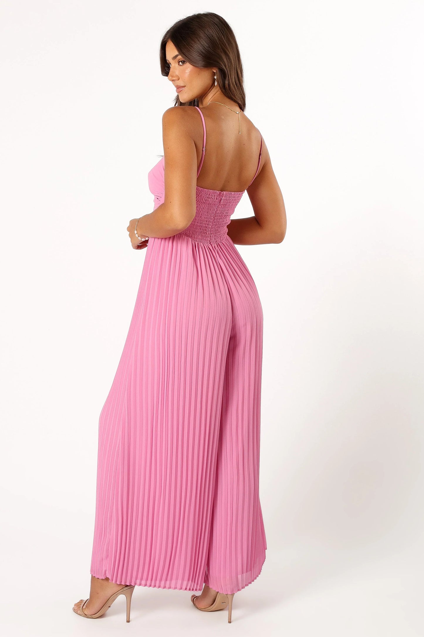 Alice Wide Leg Jumpsuit Pink