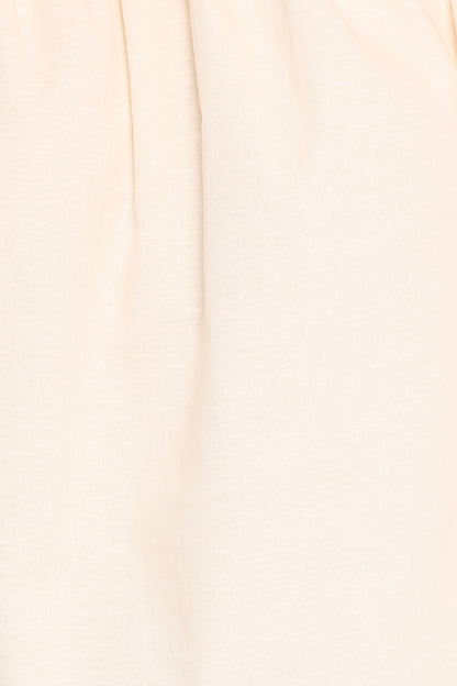 Zion Off Shoulder Long Sleeve Top Ivory