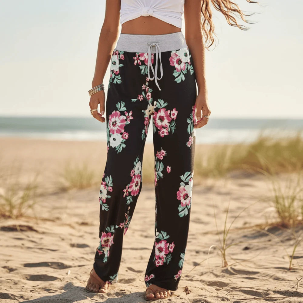 Casual Print Sweatpants