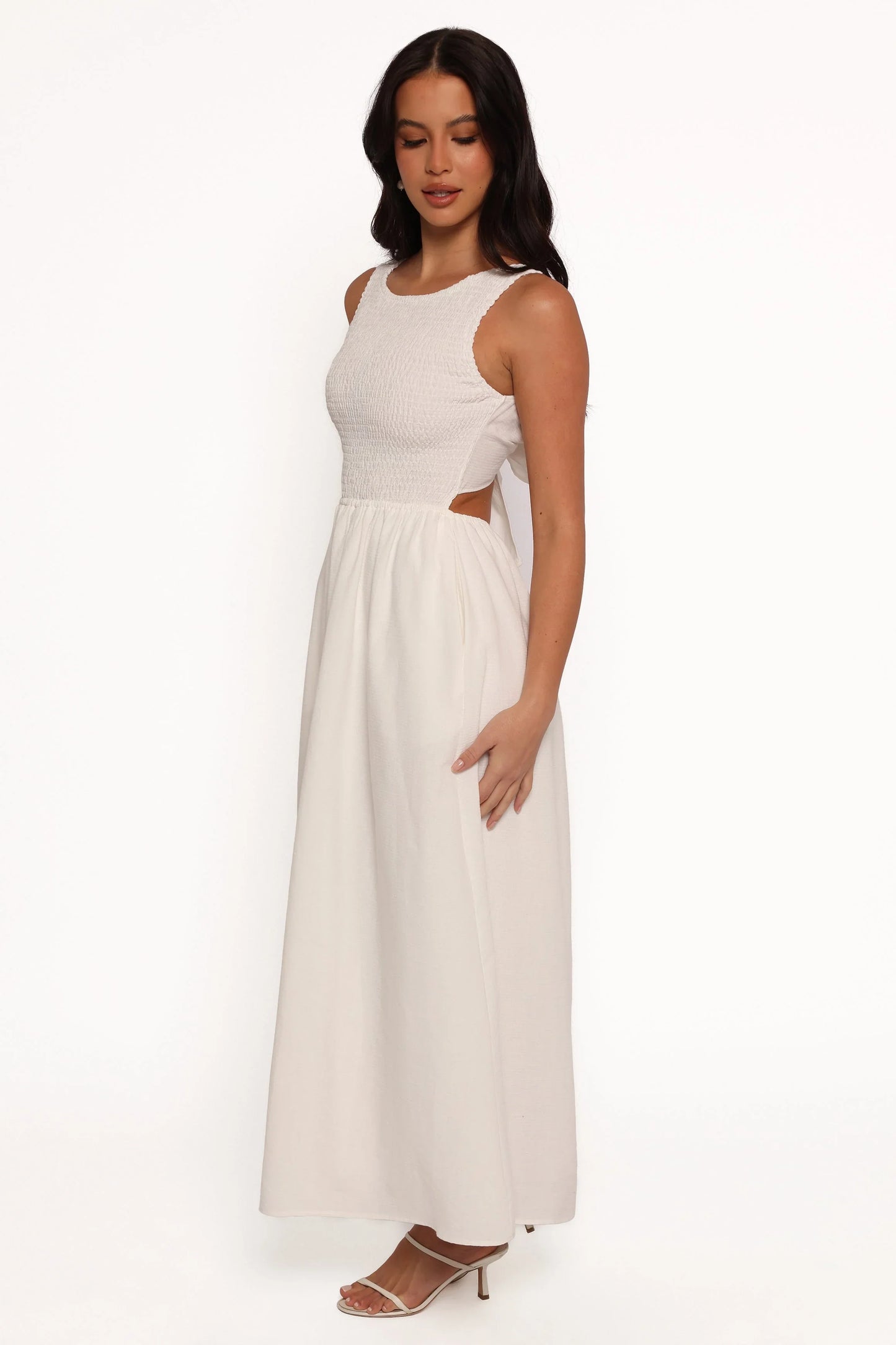 Lillie Maxi Dress White