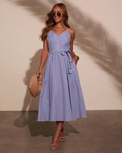 Lilliana Fit And Flare Midi Dress
