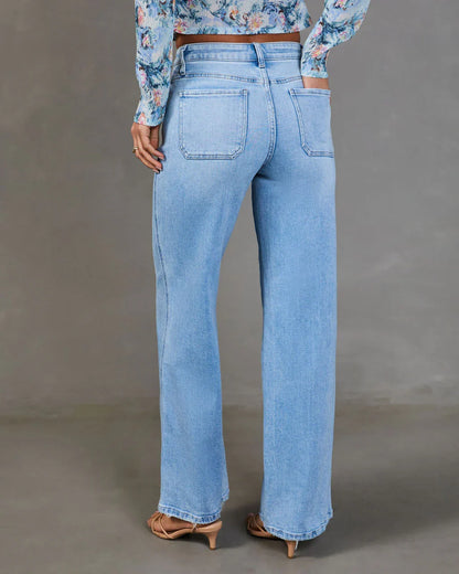 Serenna Super Stretch Wide Leg Jeans