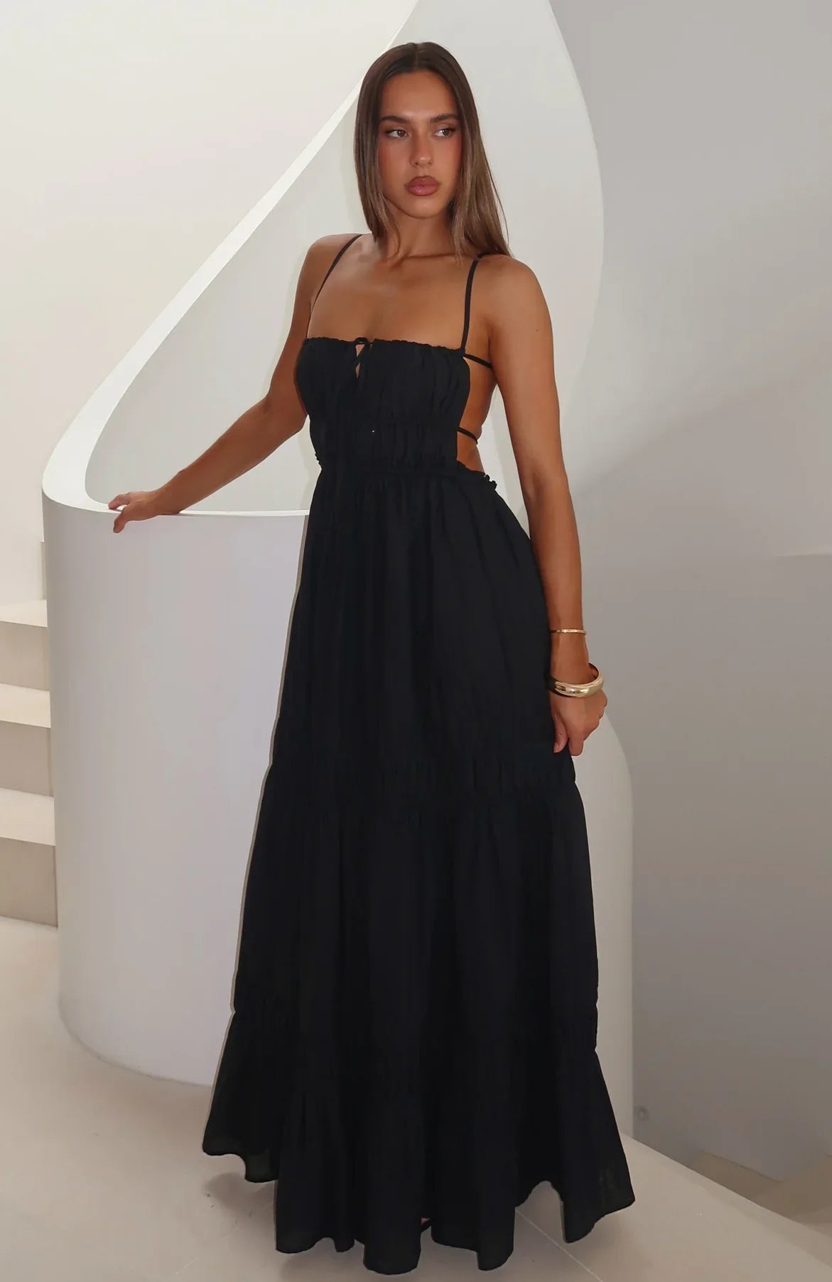 Rumour Has It Maxi Dress Black