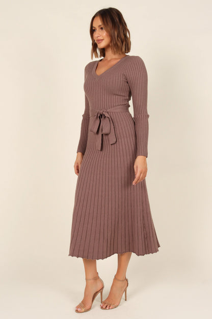 Reigan Dress Mocha