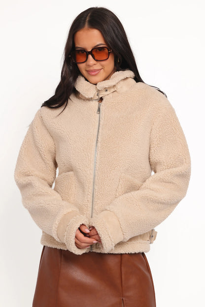Winslow Fleece Jacket Taupe