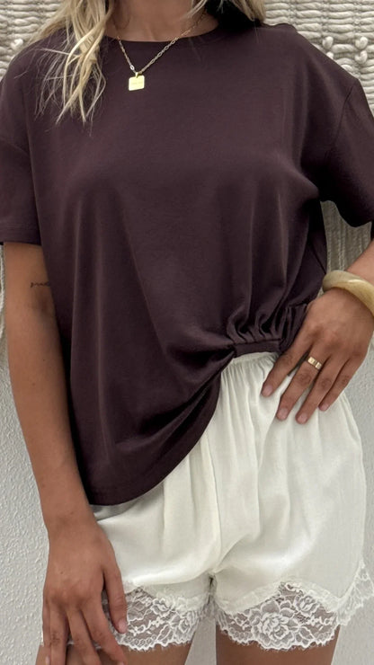 Aria Tee Chocolate