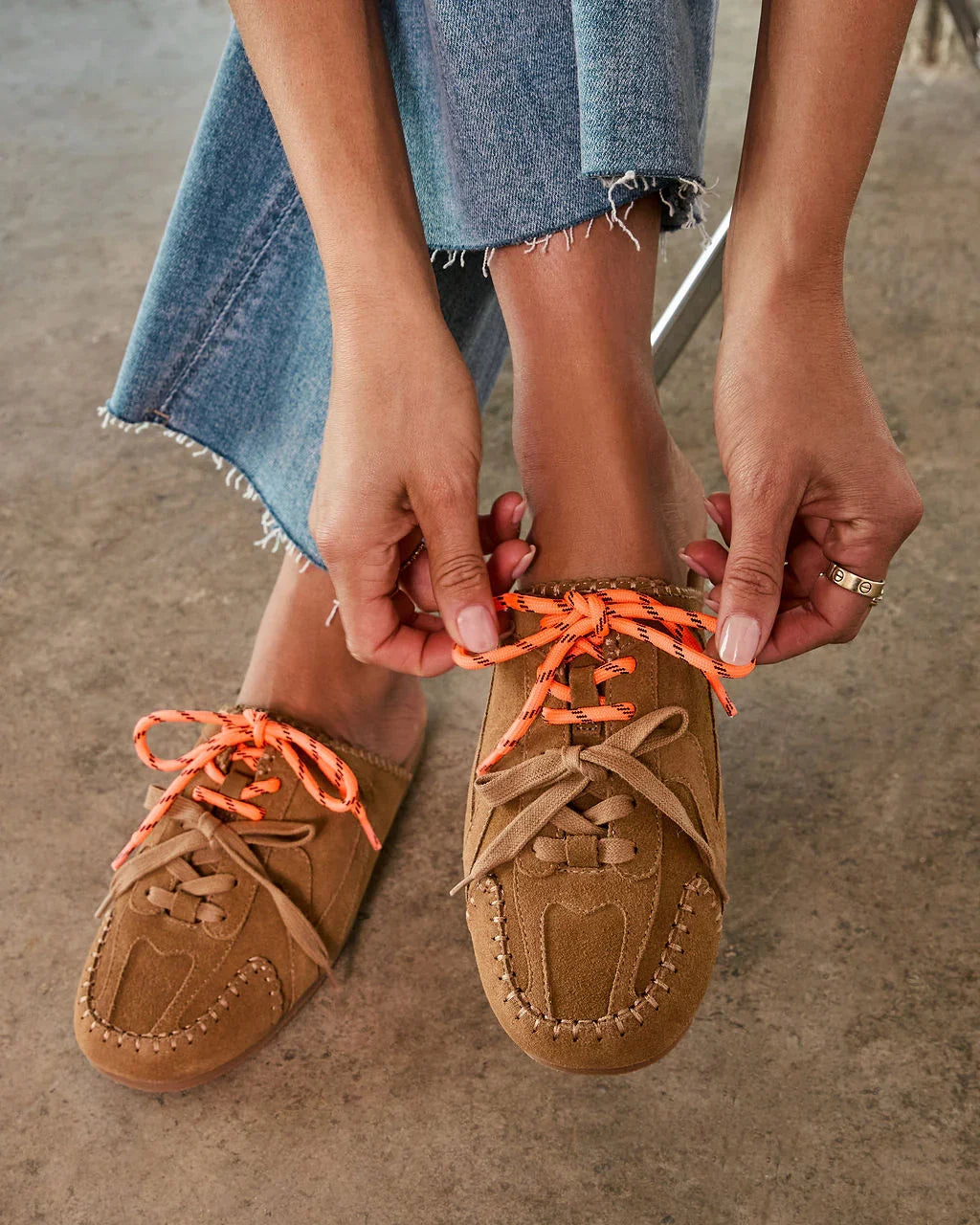 Soft Goals Slip On Sneaker Mules