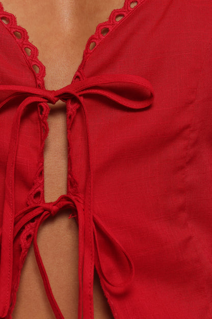 Renn Top Red