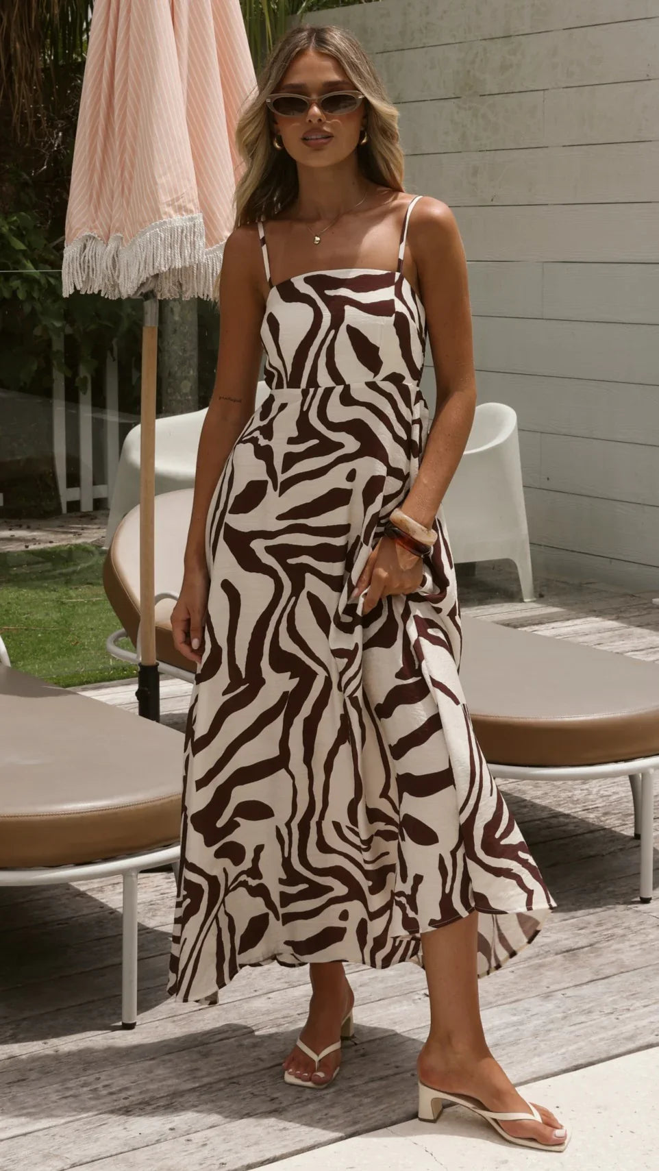 Jaylene Maxi Dress Luna Mocha