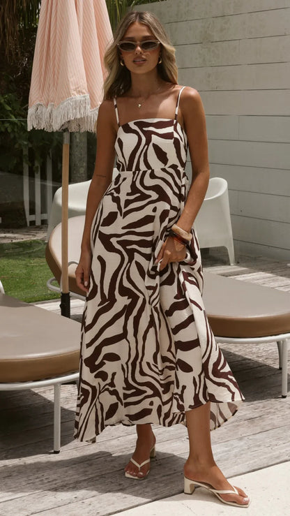 Jaylene Maxi Dress Luna Mocha