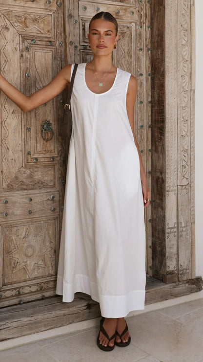 Alex Maxi Dress White