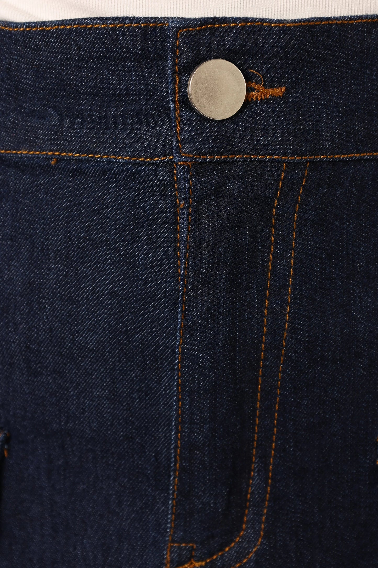Avery Cargo Mini Skirt Blue Wash