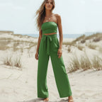 Bohemian Backless Rompers Jumpsuit