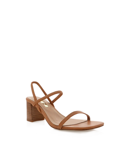 Balton Mule Heel Sugar Brown Natural