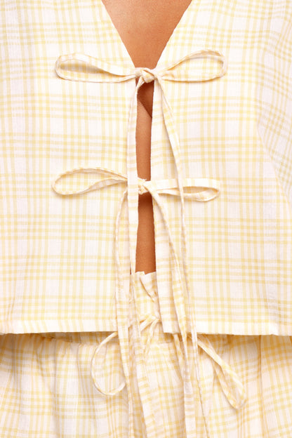 Hanna Short Set Yellow