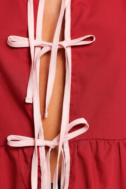 Ellien Top Red
