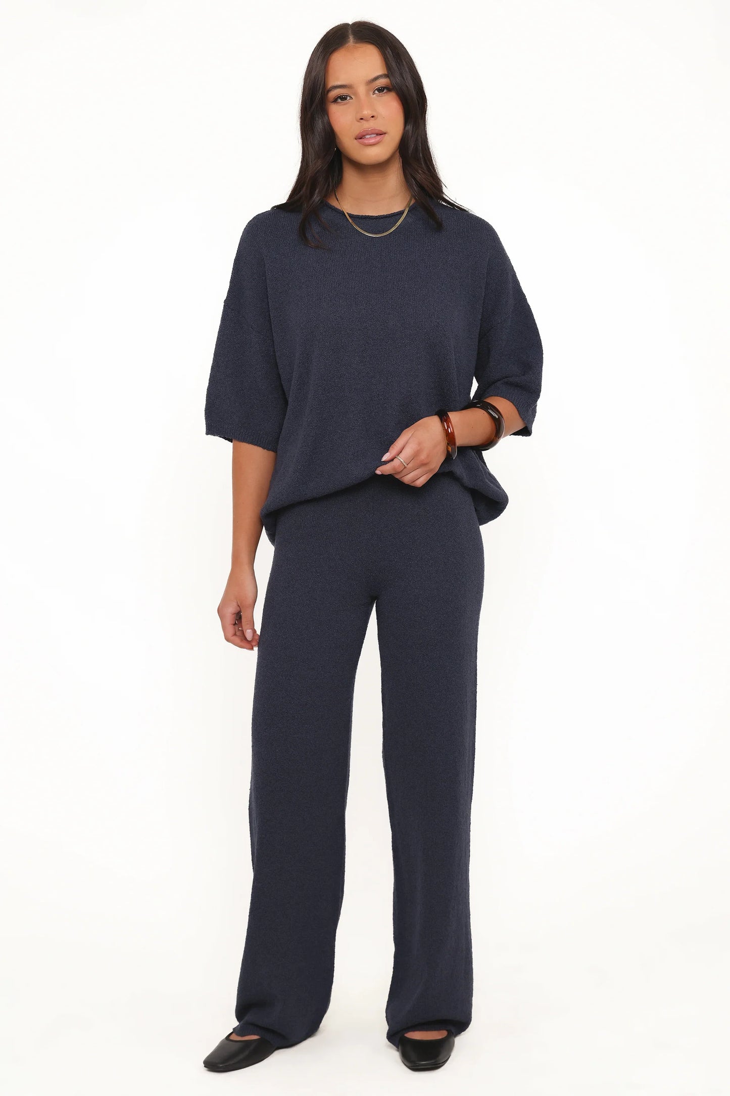 Ashby Knit Pant Navy