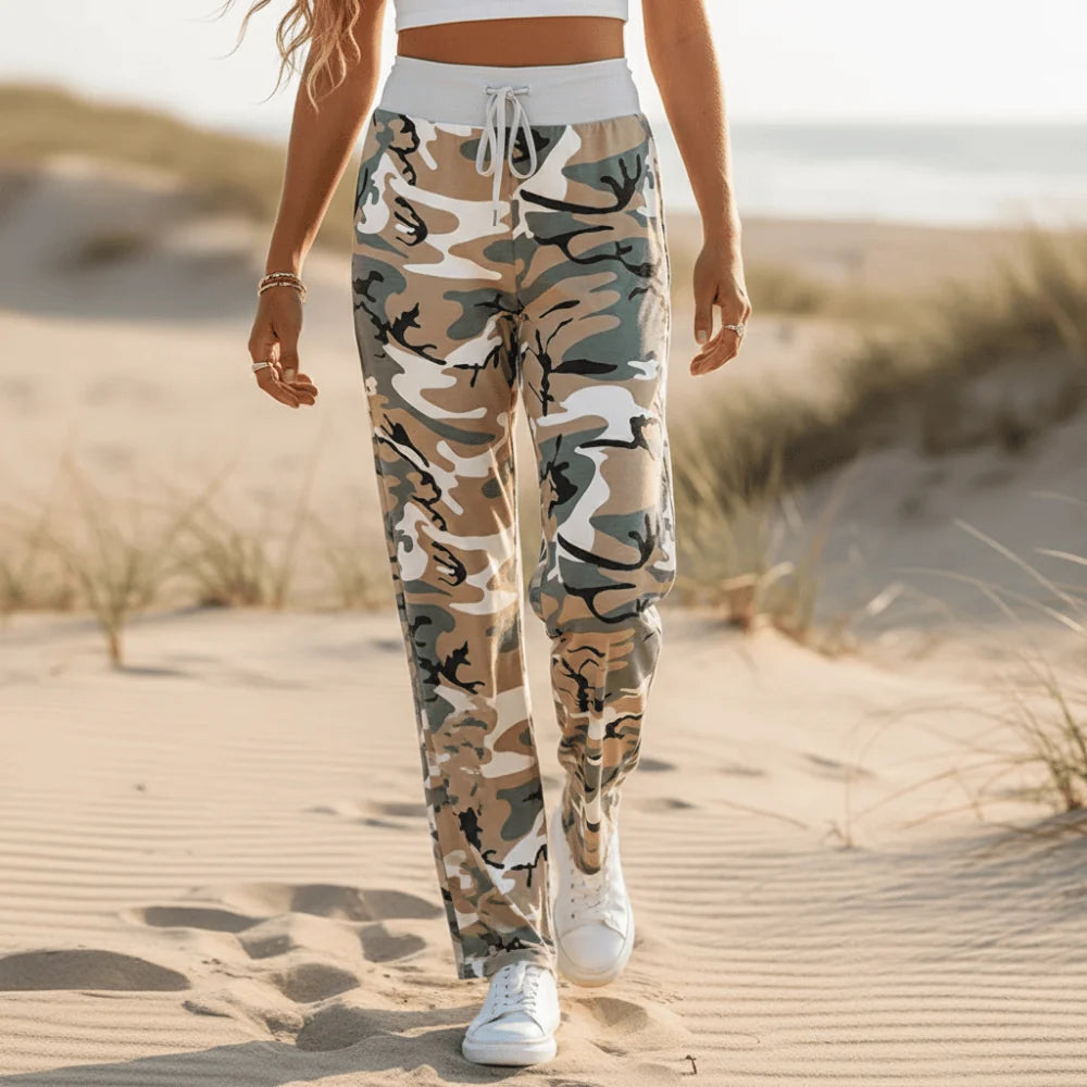 Casual Print Sweatpants