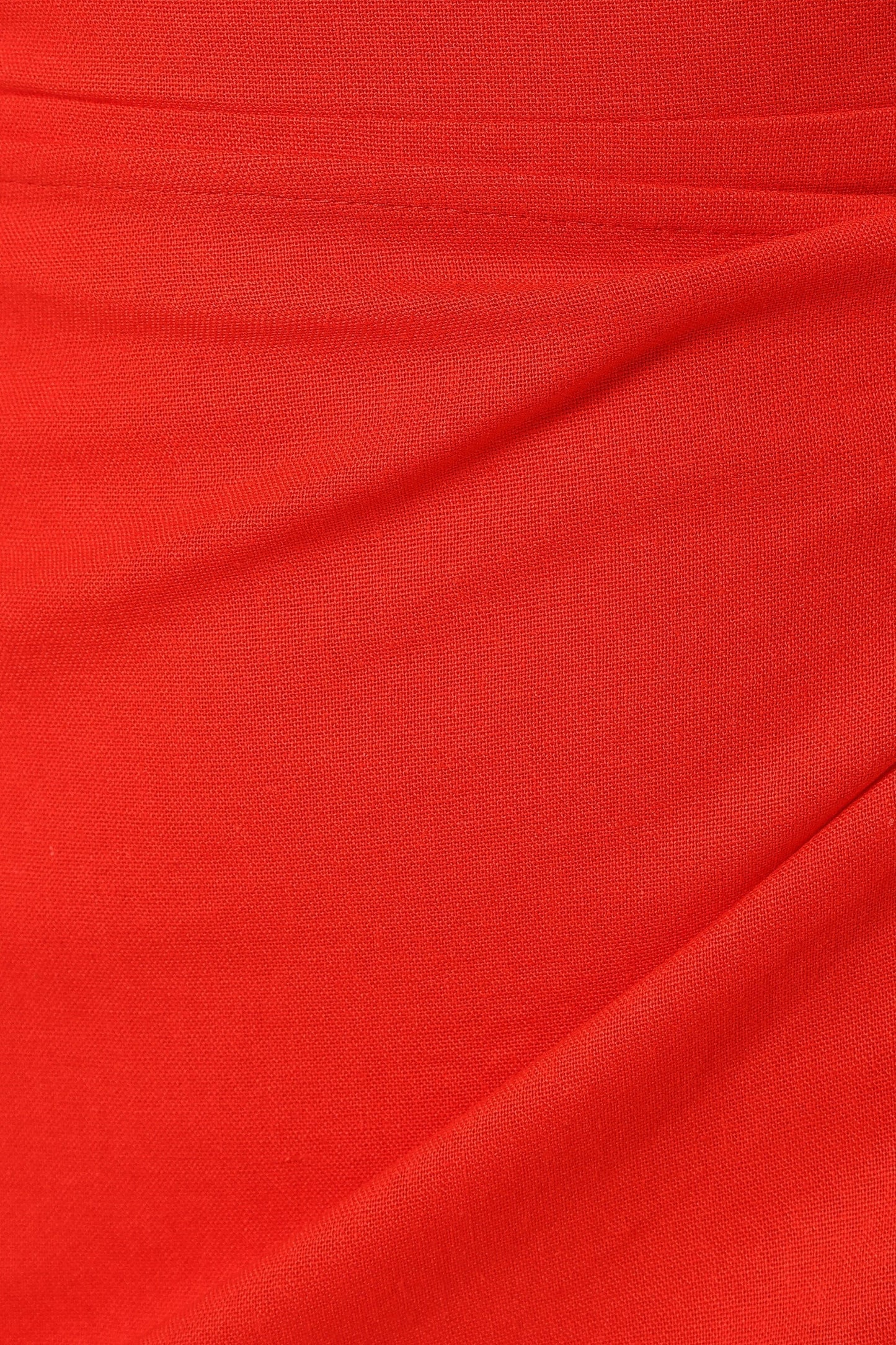 Misty Wrap Midi Dress Red Rogue