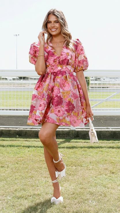 Abel Mini Dress Pink