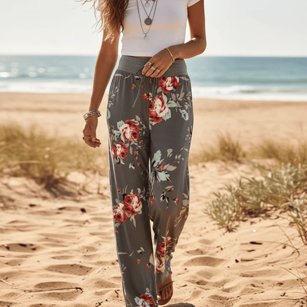 Casual Print Sweatpants