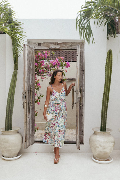 Riva Maxi Dress Tahitian Tide