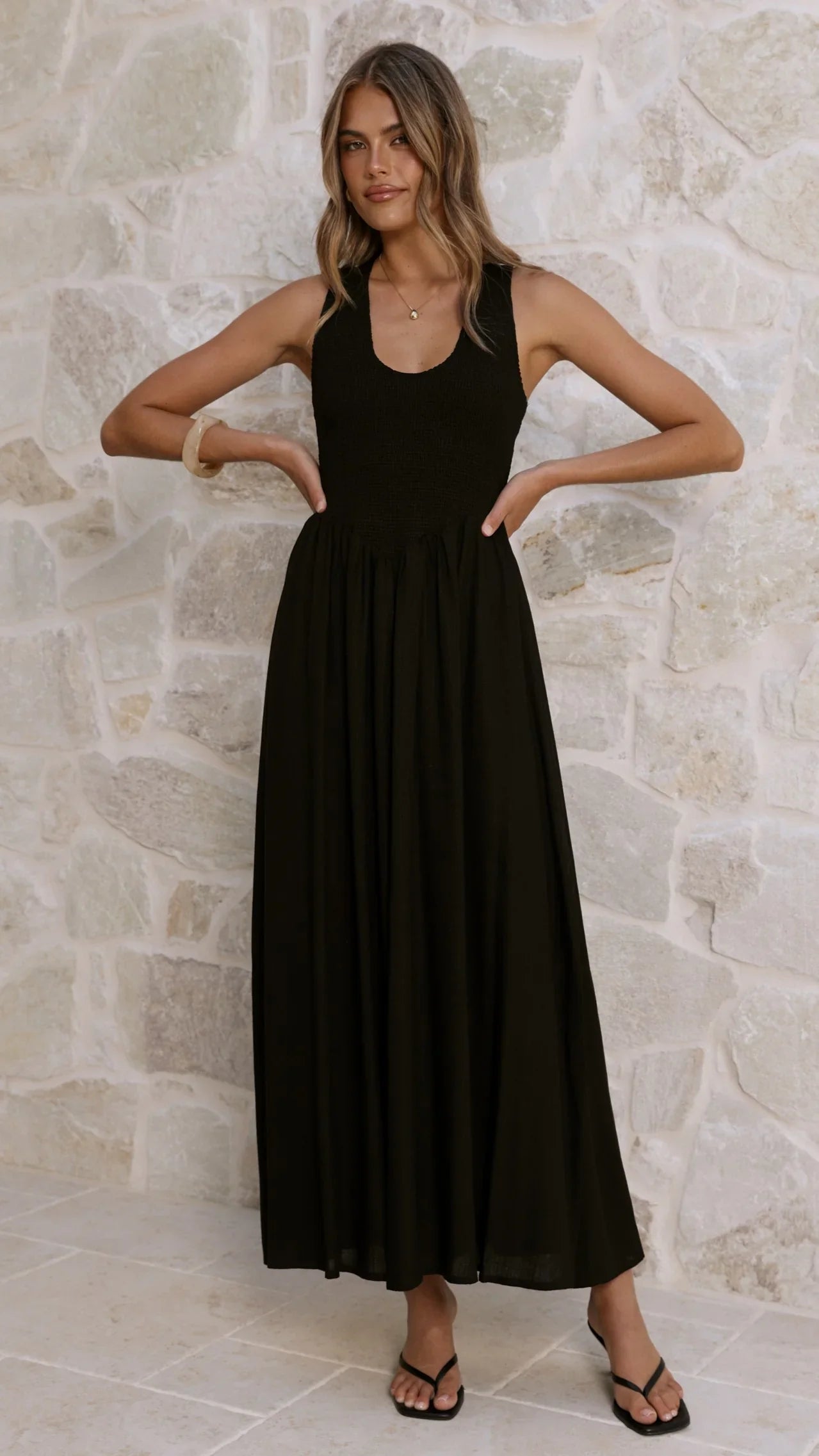 Amira Maxi Dress Black