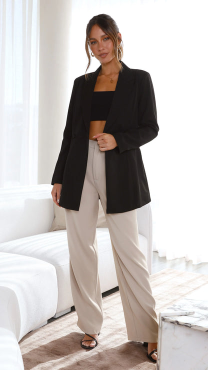 Hada Blazer Black