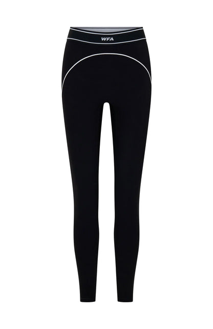 Precision Leggings Black White