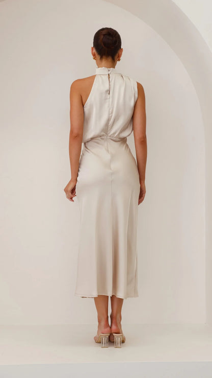 Esther Maxi Dress Champagne