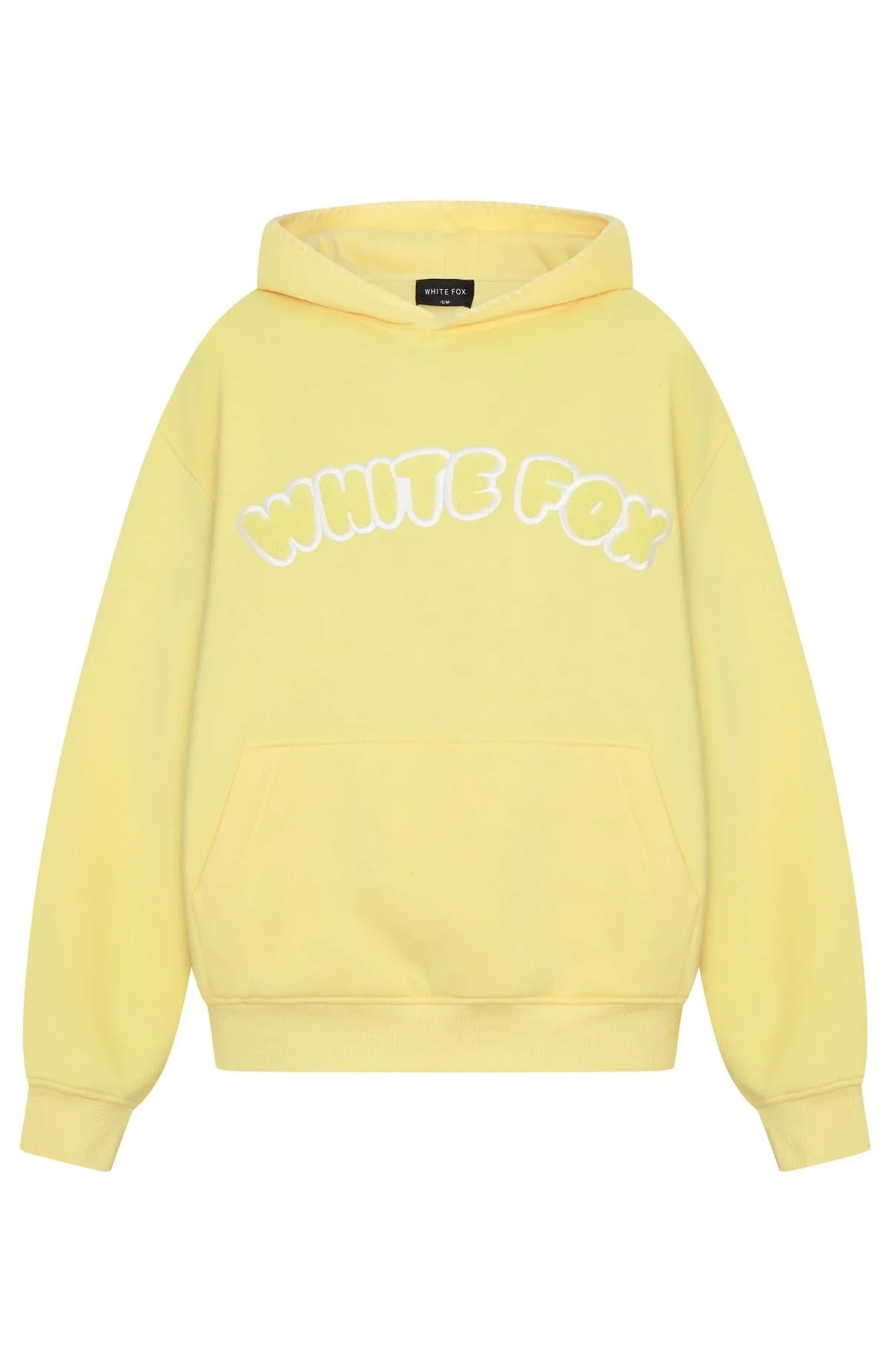 Vol 1 Front Graphic Oversized Hoodie Lemon