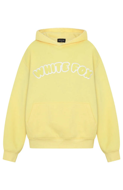 Vol 1 Front Graphic Oversized Hoodie Lemon
