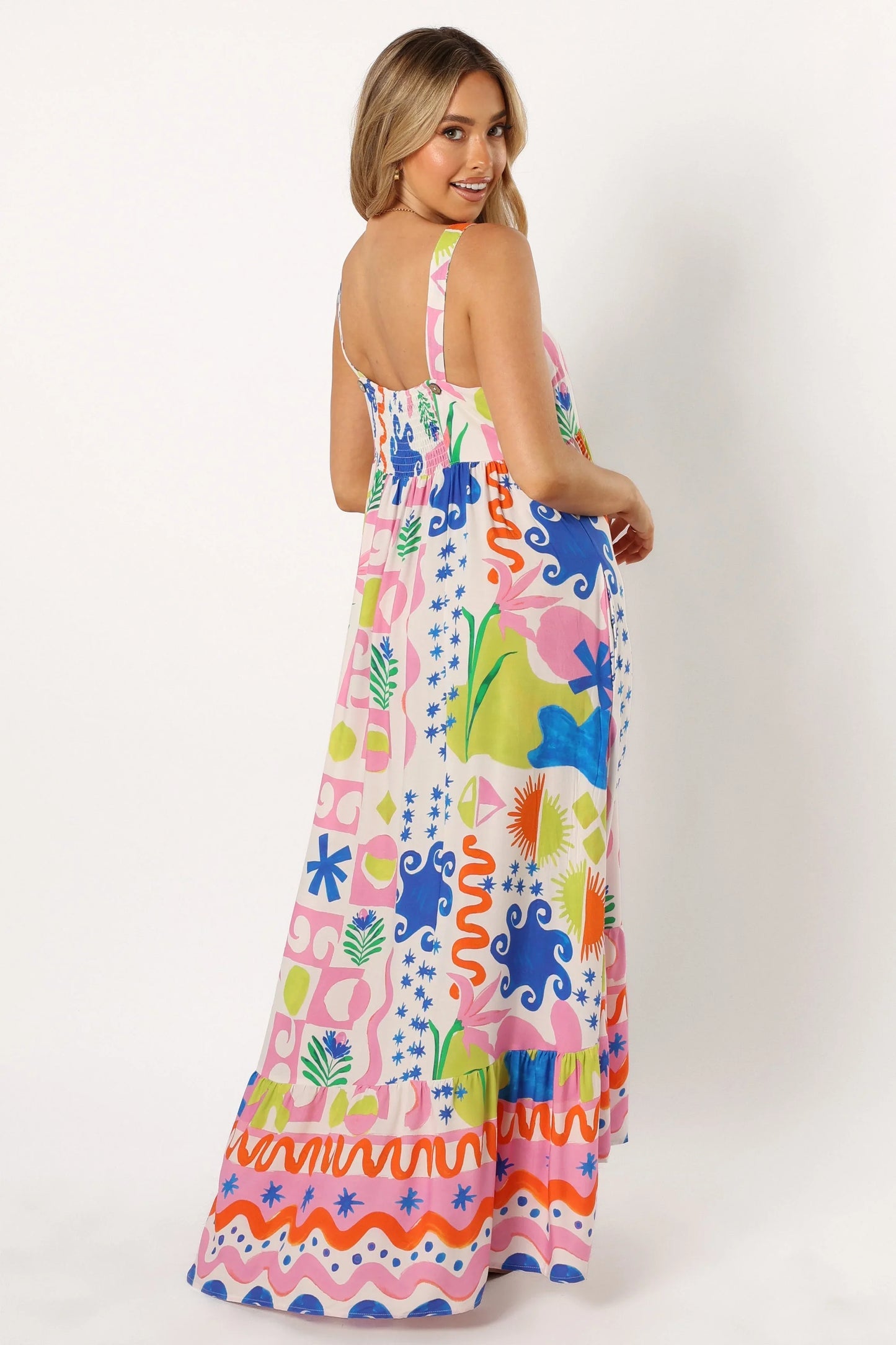 Greer Maxi Dress Mercedes Print