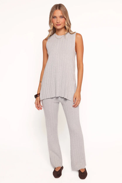 Silvie Knitted Set Grey