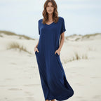 Casual T Shirt Maxi Dress