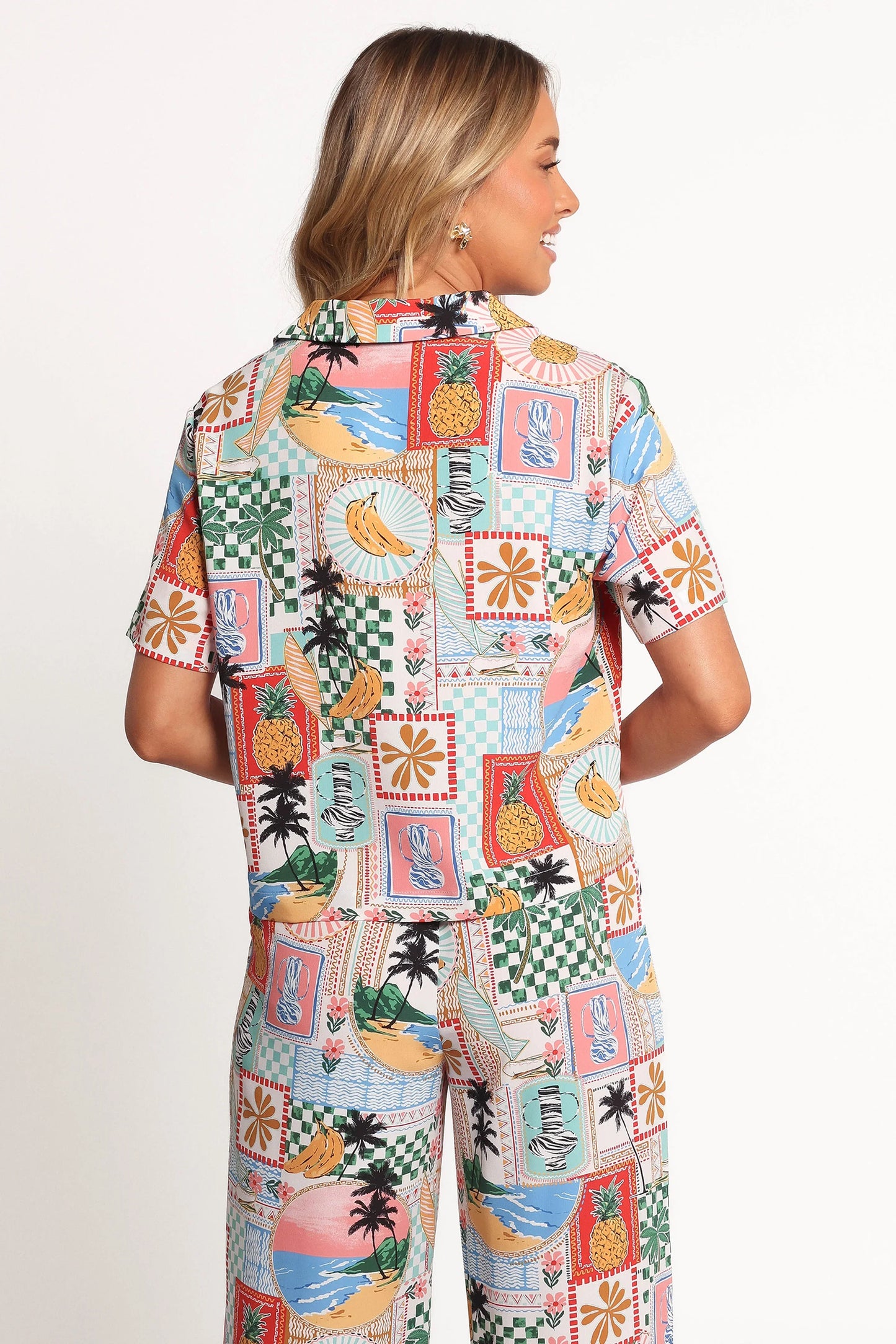 Valeria Shirt Off White Multi