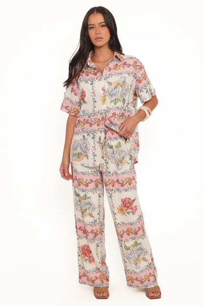 Cascais Shirt Rose Tile