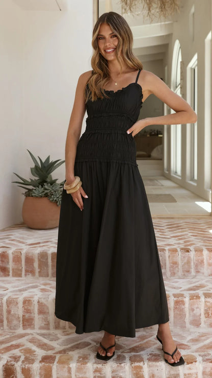 Vida Maxi Dress Black