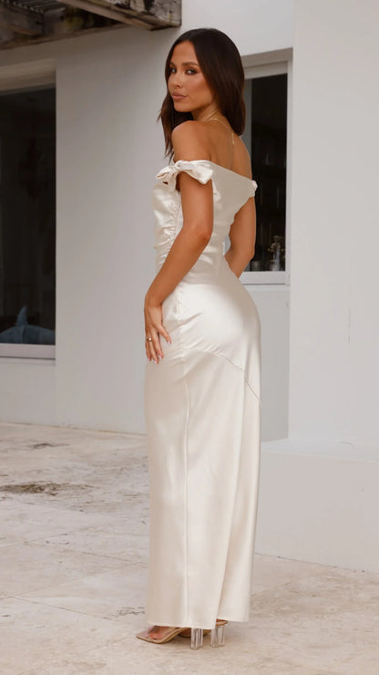 Frida Maxi Dress Champagne