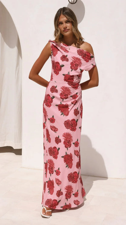 Gigi Maxi Dress Dahlia Rouge