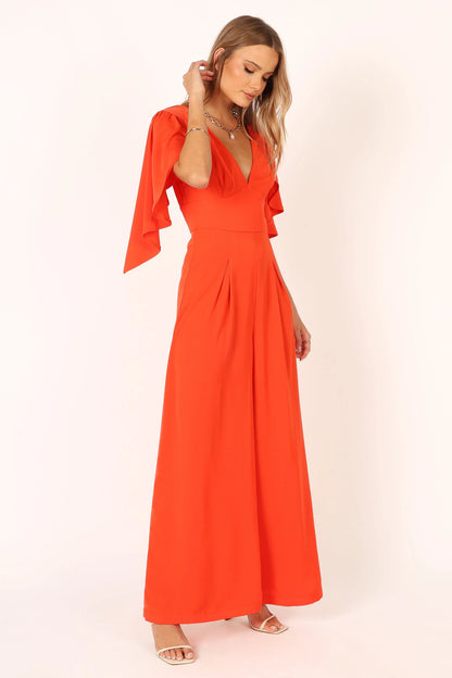 Carla Jumpsuit Red