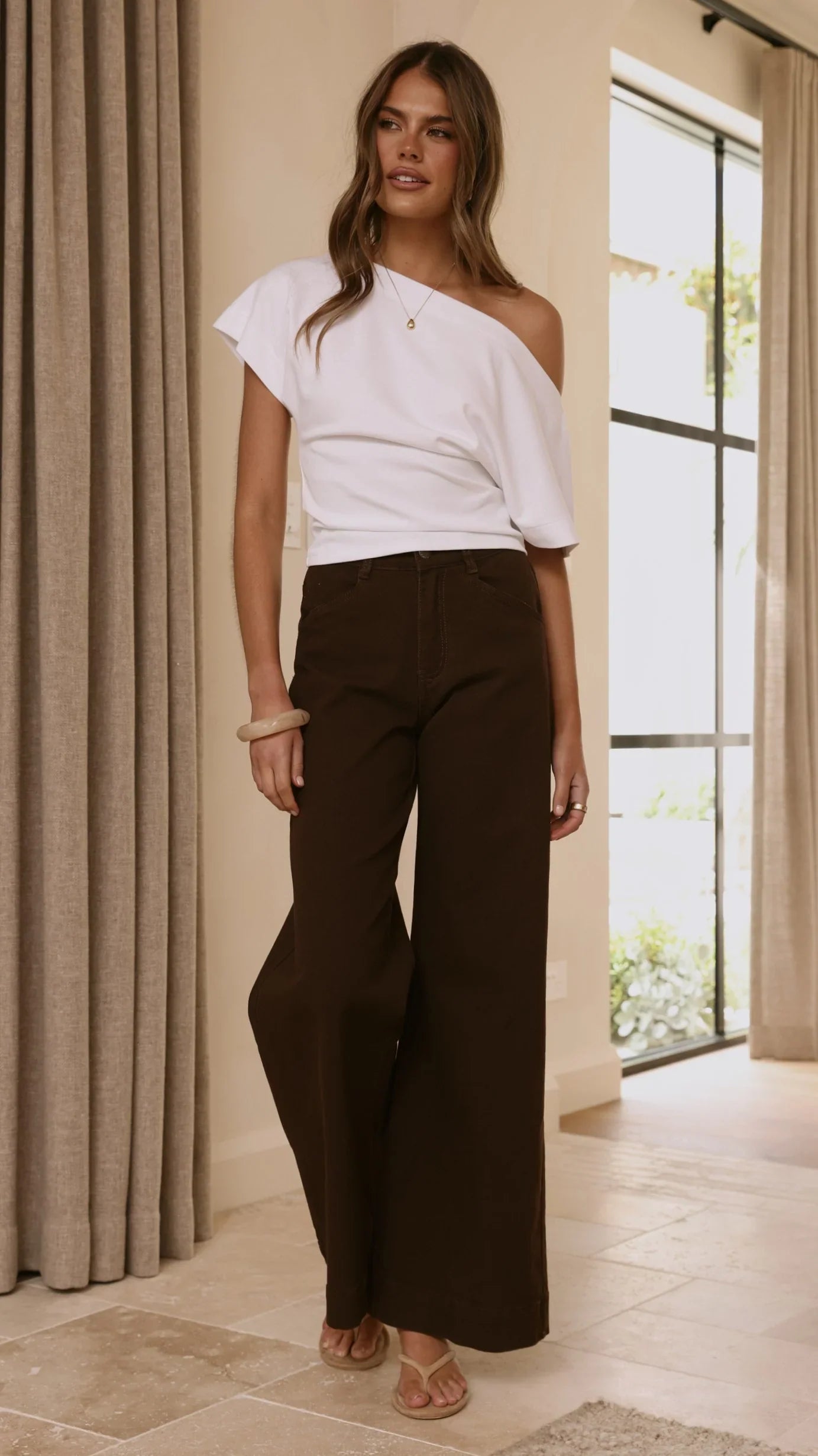 Jara Top White