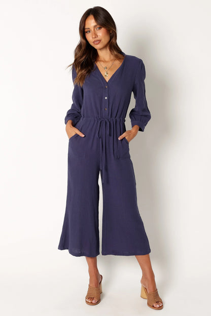 Roberta Jumpsuit Navy