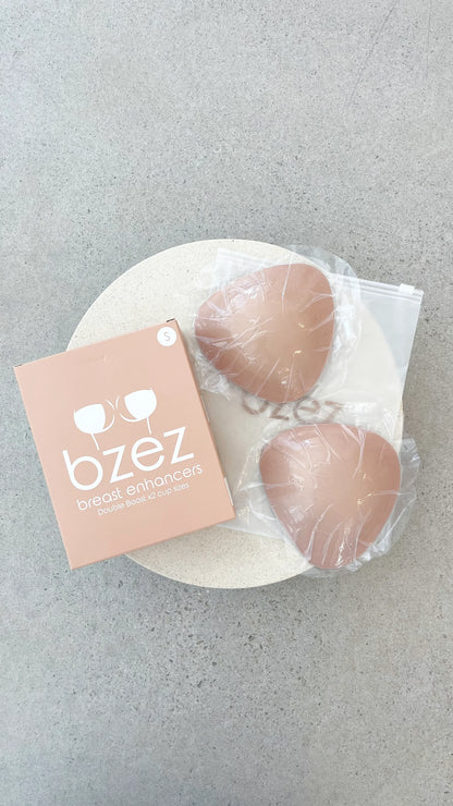BZEZ Breast Enhancer Inserts Double Boost Bare